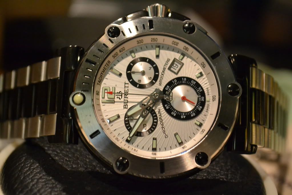 SOLD**************** Swiss Made Burett Continental Watch Very Special