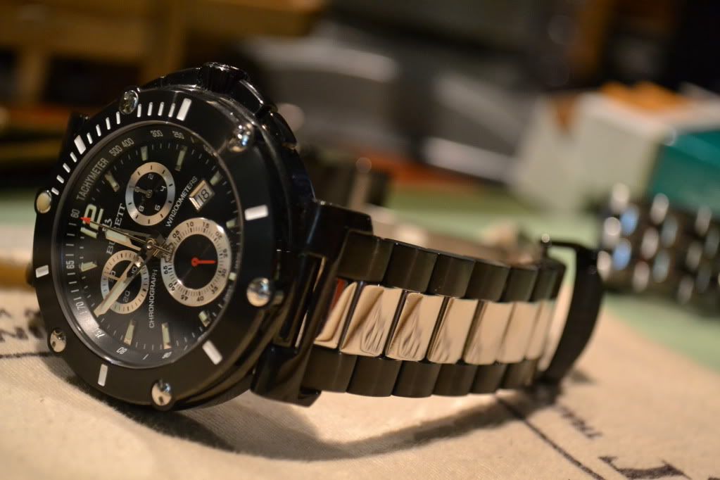 SOLD**************** Swiss Made Burett Continental Watch Very Special