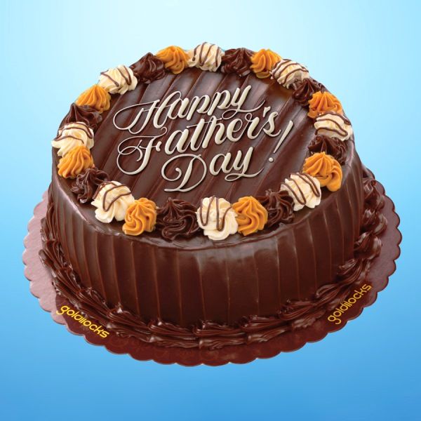 Goldilocks Chocolate Caramel Decadence Cake for Father's Day