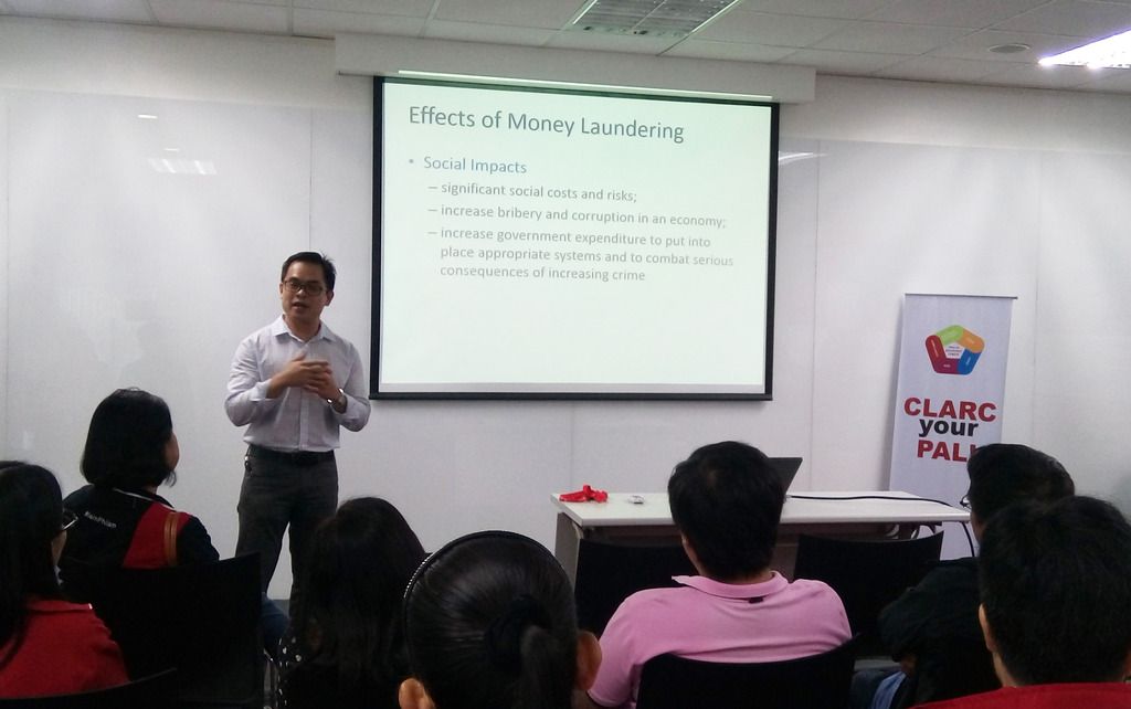 Philam Life CLARC Guest Speaker from Anti Money Laundering