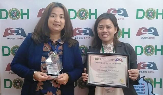 Generika Receives Award DOH Award 2016