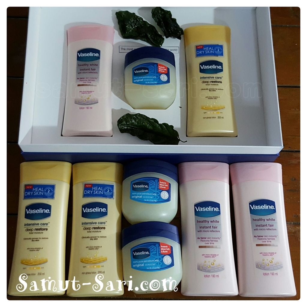 Vaseline Body Lotion with Petroleum Jelly