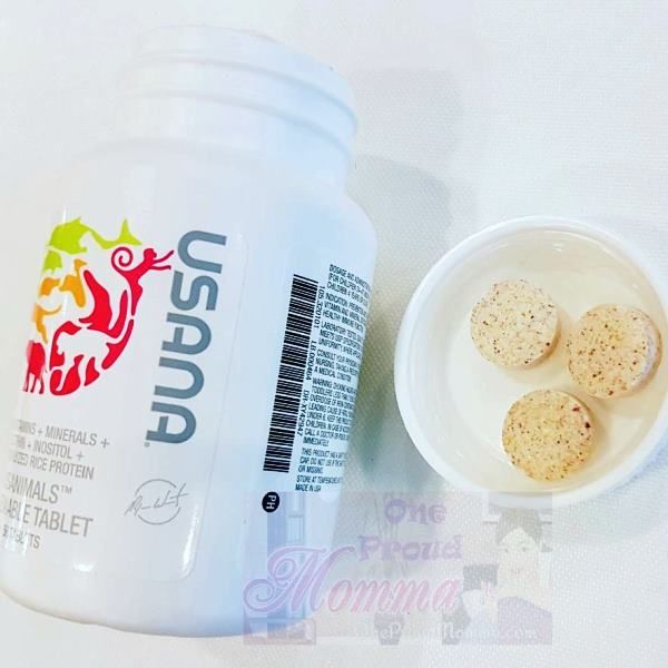 USANIMALS by USANA - Daily Multivitamin For Your Child's Overall Health