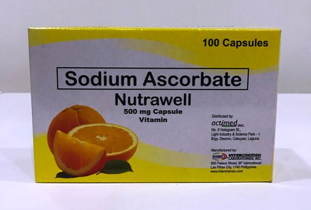 Nutrawell Nutraceuticals Food Supplements Sodium Ascorbate