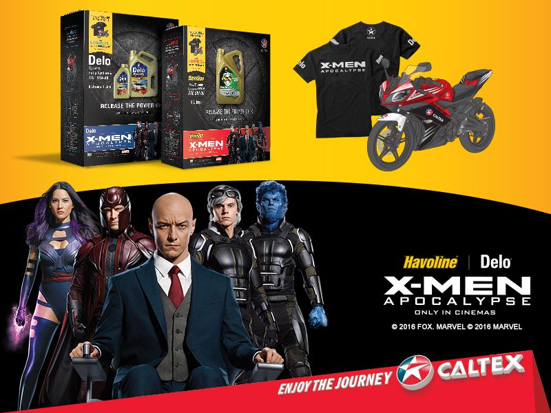 Caltex_X-Men fans experience the Power of X with Caltex_