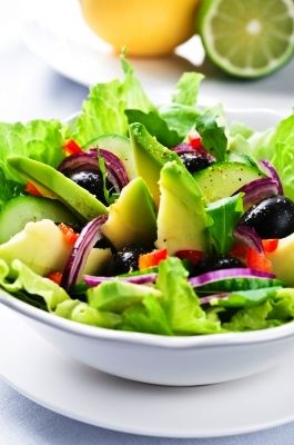 Salad With Avocado by tiramisustudio