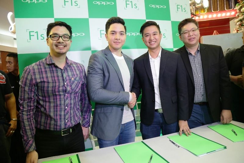 OPPO F1s Limited Alden Richards