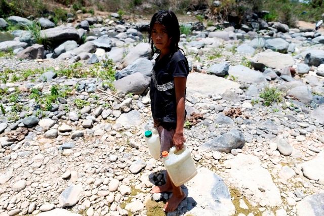 Children in El Niño Affected Mindanao