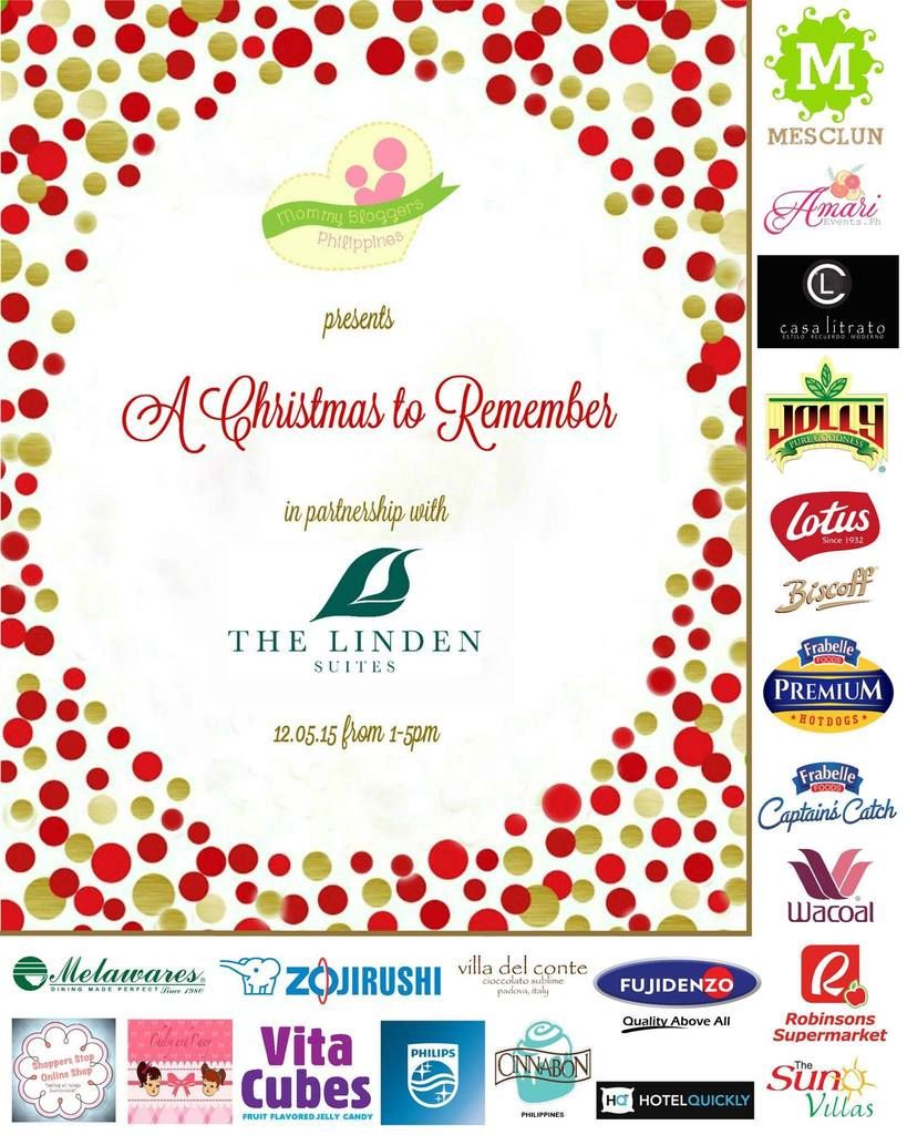 Mommy Bloggers Philippines Christmas Party 2015 Sponsors