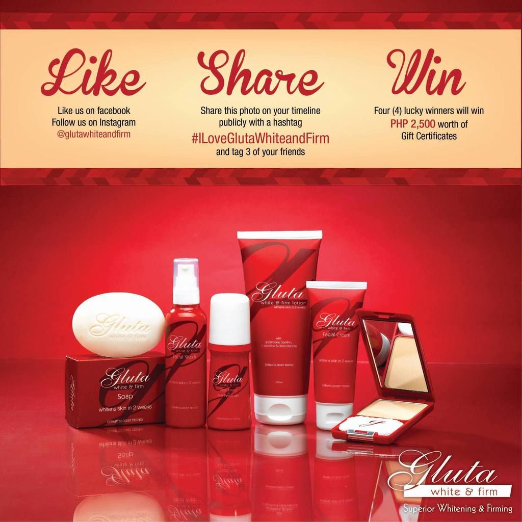 Gluta White & Firm online promo