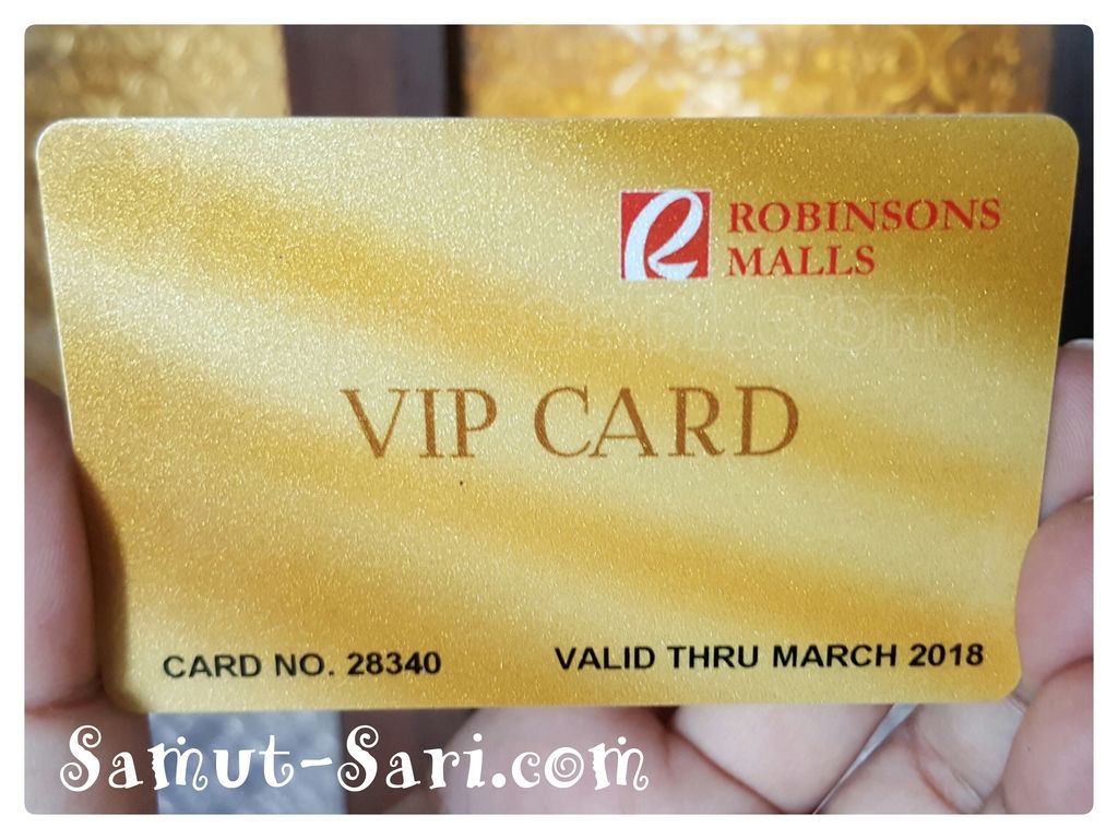 Robinsons Malls VIP Card