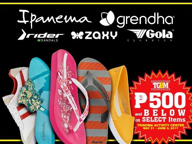 ELRO Summer Footwear Madness (Ipanema, Grendha, Zaxy and Gola)
