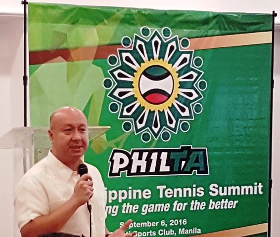 Philippine Tennis Summit Jean Henri Lhuillier