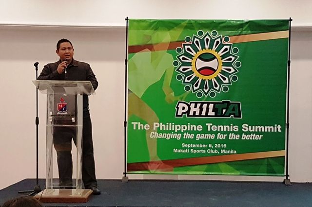 Philippines Tennis Summit President Randy Villanueva