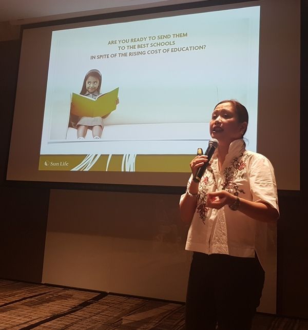 Mom's Day Out at I'M Hotel - Pampering and Learning Experiences with #SunLifePh #SunShorts Ms. Mylene Segismundo