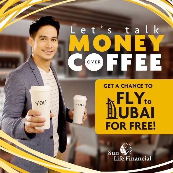 SunLife: Coffee Date with Piolo Pascual Can Win You A Trip to Dubai!