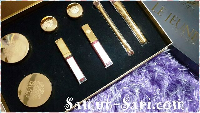 #UNOPremier Le Jeune Cosmetiques with 24K Gold Microparticles