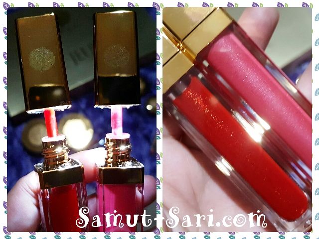 #UNOPremier Le Jeune Cosmetiques Lip Lacquer and Lip and Cheek Tint with 24K Gold Microparticles