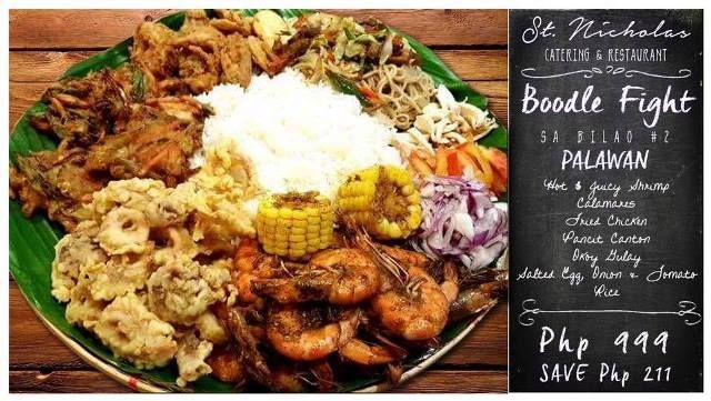 St. Nicholas Catering and Restaurant Boodle Fight sa Bilao Set 2 on SALE!