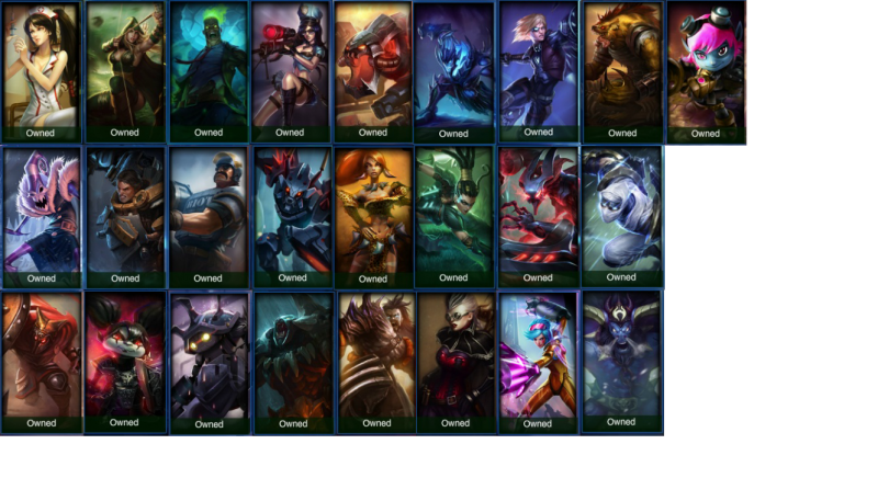 Skin trading system league of legends