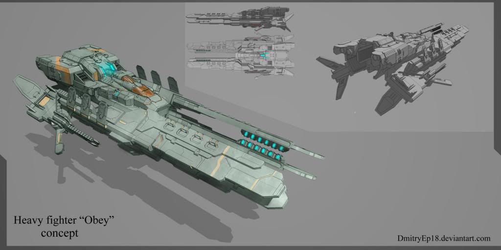 Space ships concept art Space ships concept art