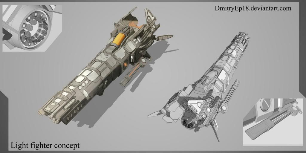 Space ships concept art Space ships concept art