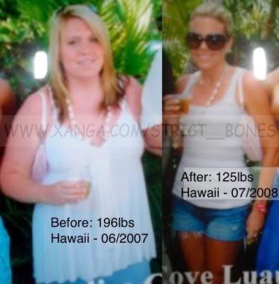 before and after thinspo