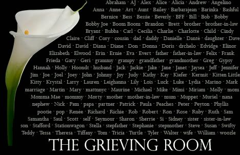 Grieving Room Logo
