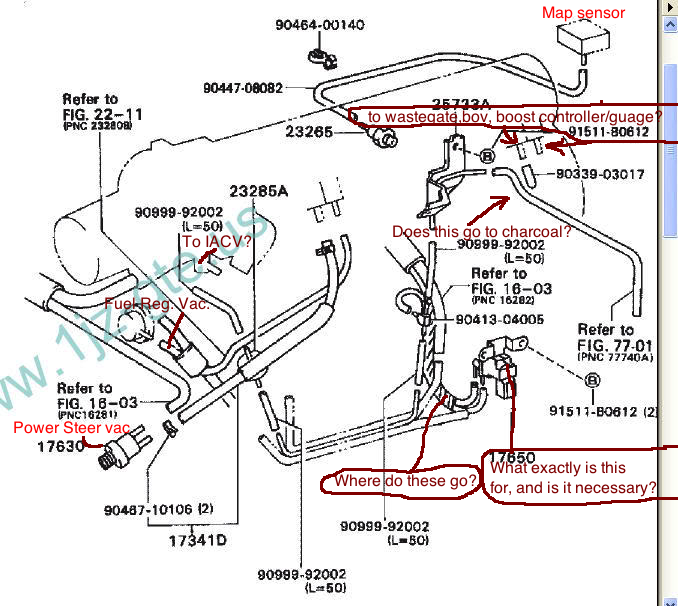 1jz Gte Engine Vacuum Diagram