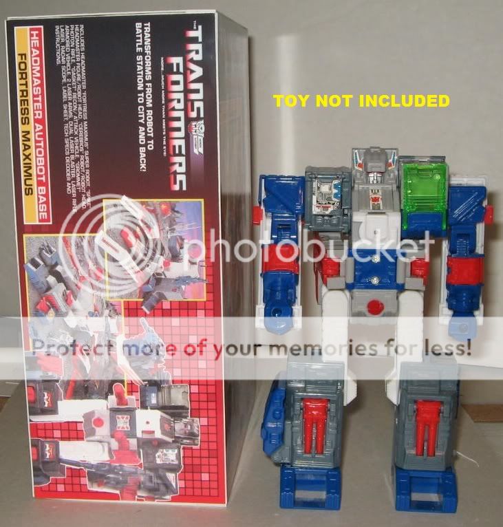 Custom Made MINI FORTRESS MAXIMUS box AWESOME Box Only  