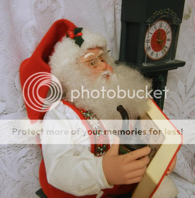   Telco MOTION ette Electric Christmas Figure Santa Music Player  