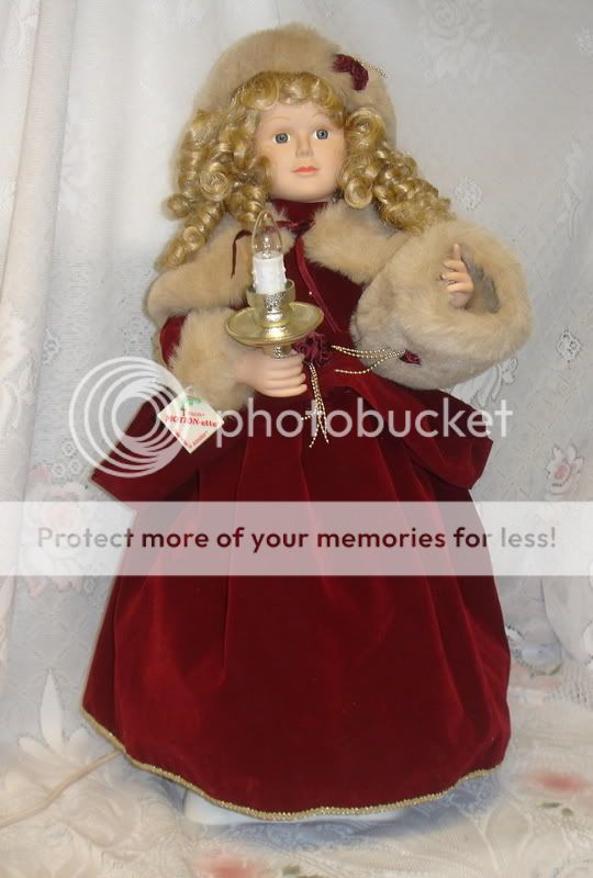 Telco MOTIONettes Animated Christmas Doll  