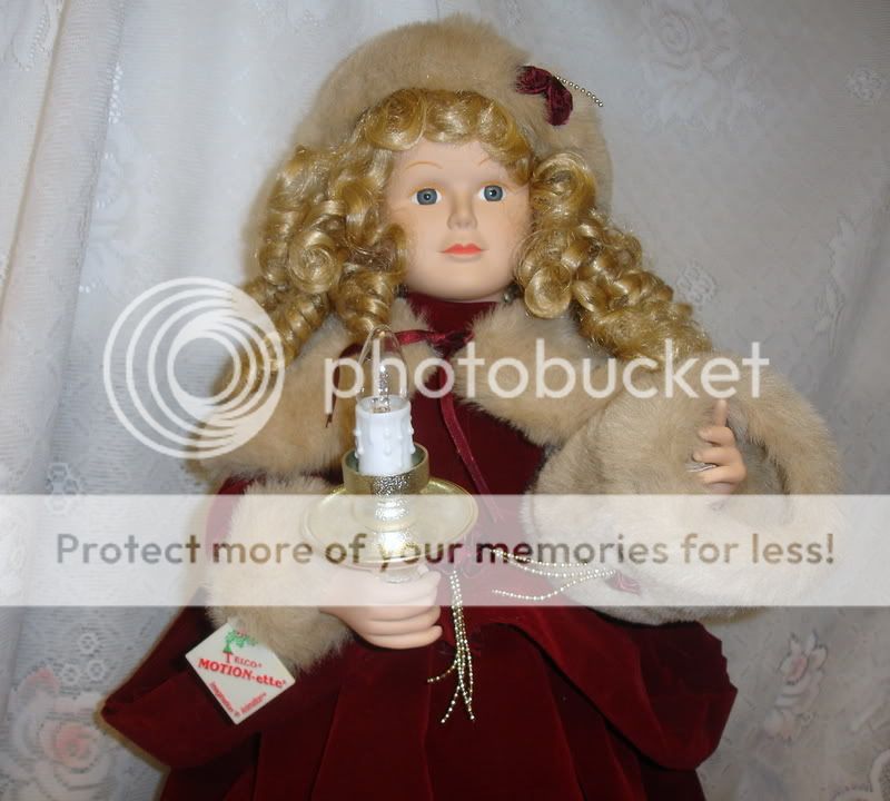 Telco MOTIONettes Animated Christmas Doll  