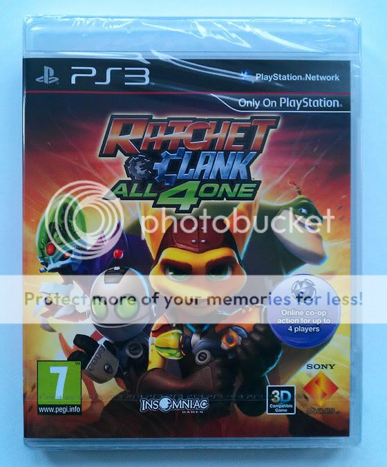 Ratchet and Clank All 4 One PS3 *New & Sealed*  